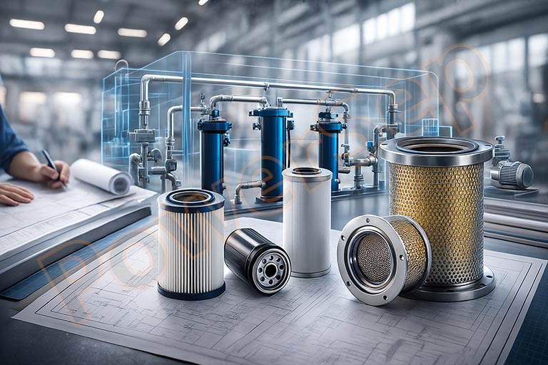 طراحی و مهندسی سیستم‌های فیلتراسیون صنعتی در سپنتا پالایه پارس